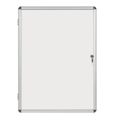 Schaukasten ENCLORE VT610109150, 4xA4 (A2), weiß/grau, magnetisch