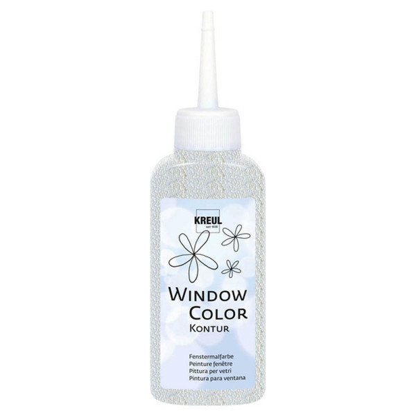 4000798427764 - Window Color Konturenfarbe transparent 80 ml Bastelfarben - Kreul 4000798427764 - Window Color Konturenfarbe transparent 80 ml Bastelfarben - Kreul