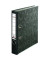 Ordner Recycling Plus 11286549, A4 50mm schmal Karton Wolkenmarmor schwarz