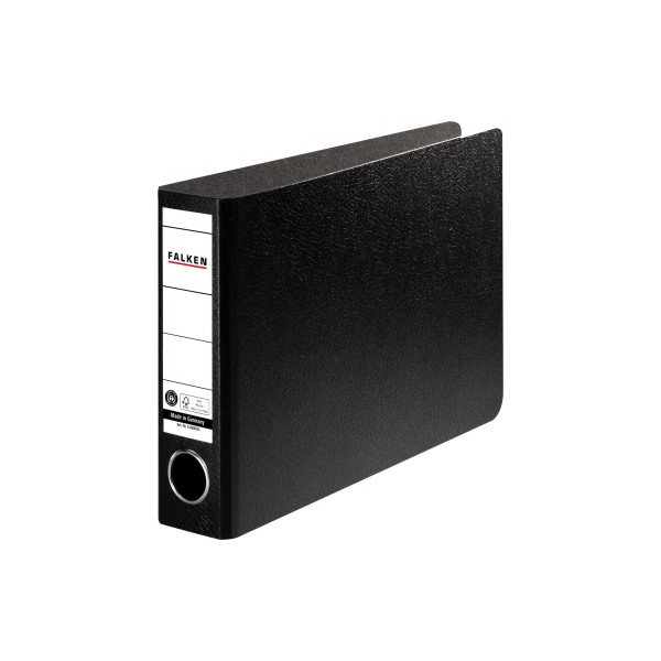 4014481085278 - Ordner N50 11285921 A5 quer 50mm schmal Hartpappe vollfarbig schwarz 4014481085278 Falken