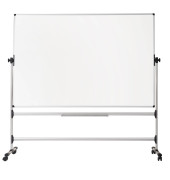 Stativdrehtafel-Whiteboard Earth, RQR0524, 180x120cm, emailliert, Aluminiumrahmen