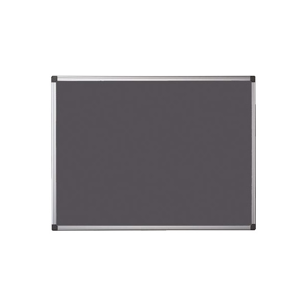 5603750354703 - Pinnwand MAYA FA0342170 90x60cm Filz Aluminiumrahmen grau 5603750354703 Bi-Office