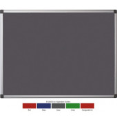 Pinnwand MAYA FA2742170, 180x120cm, Filz, Aluminiumrahmen, grau