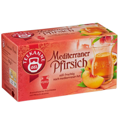 Tee L&auml;ndertee 7262, Pfirsich, Beutel