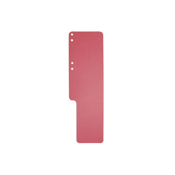 4010900137030 - Aktenschwänze Exacompta blanko B 100 x H 320 mm mit Seitenfalz genutet & gelocht Blauer Engel Recycling-Karton rot 100 Stück 4010900137030 - Aktenschwänze Exacompta blanko B 100 x H 320 mm mit Seitenfalz genutet & gelocht Blauer Engel Recycling-Karton rot 100 Stück