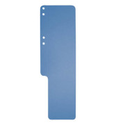 Aktenfahnen 13707B blau 320g gelocht 10x32cm
