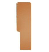 Aktenfahnen 13709B orange 320g gelocht 10x32cm
