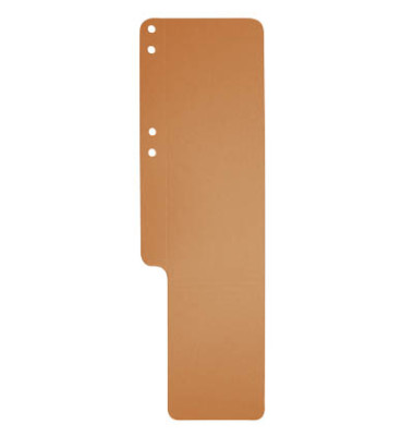 Aktenfahnen 13709B orange 320g gelocht 10x32cm