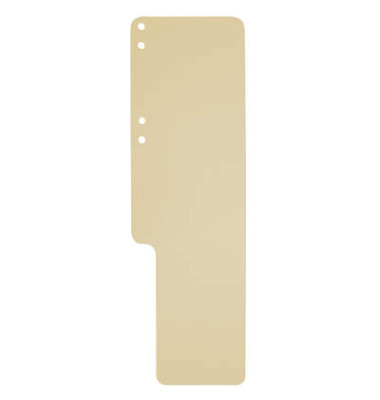 Aktenfahnen 13722B chamois 320g gelocht 10x32cm
