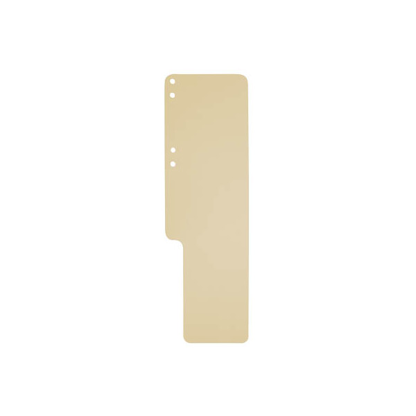 4010900137221 - Aktenschwänze Exacompta blanko B 100 x H 320 mm mit Seitenfalz genutet & gelocht Blauer Engel Recycling-Karton elfenbein 100 Stück