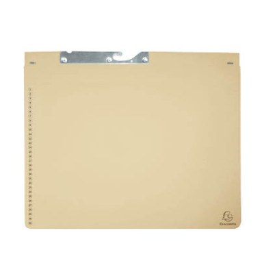 Pendelhefter 353222B, A4 chamois Karton 320g