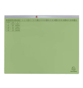 Hängehefter Exaflex 370125B, A4 grün Karton 320g