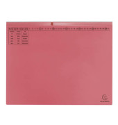 Hängehefter Exaflex 370303B, A4 rot Karton 320g