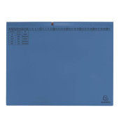 Hängehefter Exaflex 370307B, A4 blau Karton 320g