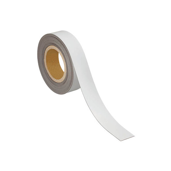 4002390063319 - MAUL Magnetband 40 mm x 10 m Dicke 1 mm weiß beschriftbares Kennzeichnungsband Non-Permanent-Marker - 1 Stück (6524702)