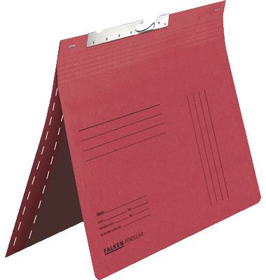 Pendelhefter 15033664, A4 rot Karton 320g