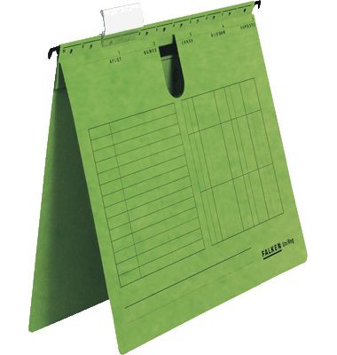 Hängehefter UNIREG 11287893, A4 grün Karton 230g