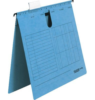 Hängehefter UNIREG 11287885, A4 blau Karton 230g