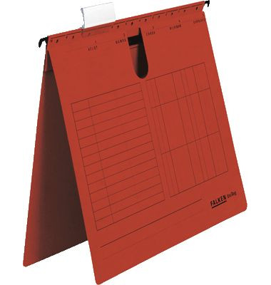 Hängehefter UNIREG 11287877, A4 rot Karton 230g