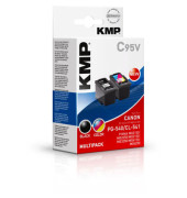 Druckerpatrone C95V, 1516,485 kompatibel zu Canon PG-540, Multipack, schwarz, cyan, magenta, gelb