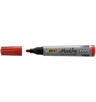 Permanentmarker MARKING 2000 ECOlutions, 8209133, rot, 1,7mm Rundspitze Permanentmarker MARKING 2000 ECOlutions, 8209133, rot, 1,7mm Rundspitze