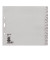 Kartonregister 1230-30-85, Dez bis Jan, A4+ halbe H&ouml;he, 100 g/m&sup2;, graue Taben, 12-teilig