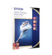 Fotopapier Ultra Glossy S041927, A4, für Inkjet, 300g weiß hochglänzend einseitig bedruckbar