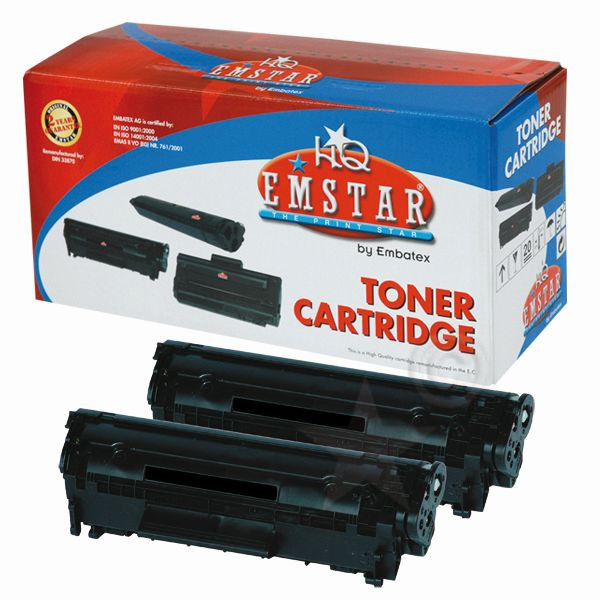 9004987090017 - Toner H620 kompatibel zu HP 12A schwarz 9004987090017 2 Stück