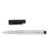 167398 PITT Tuschestift artist pen metallic silber