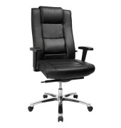 Chefsessel Sitness Director 10 schwarz Leder SK739T A80