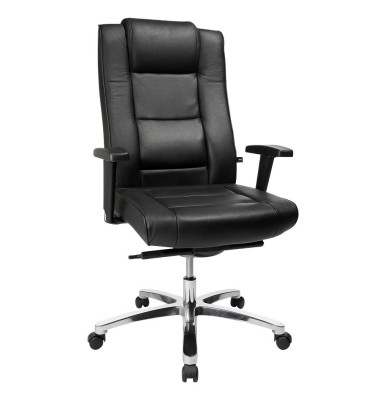 Chefsessel Sitness Director 10 schwarz Leder SK739T A80
