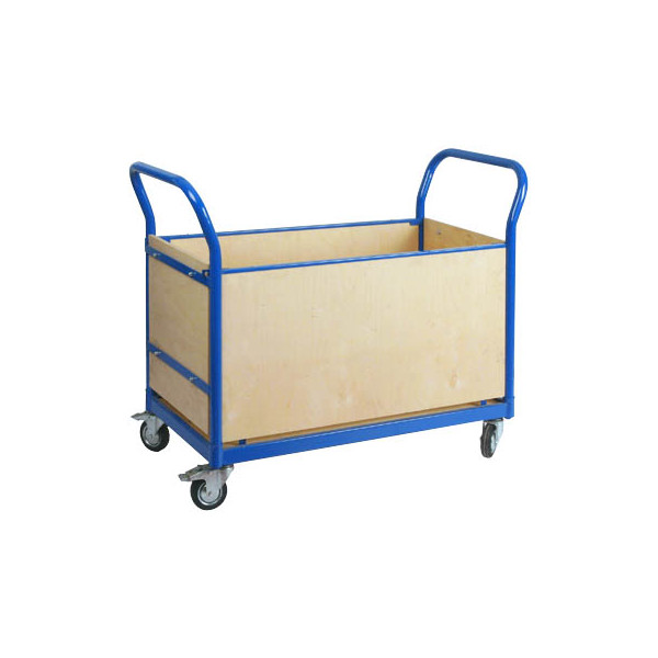 4260348652309 - SZ METALL Transportwagen Professional bis zu 250 kg Tragkraft bunt (blau holzfarben) Transportwagen 4260348652309 - SZ METALL Transportwagen Professional bis zu 250 kg Tragkraft bunt (blau holzfarben) Transportwagen