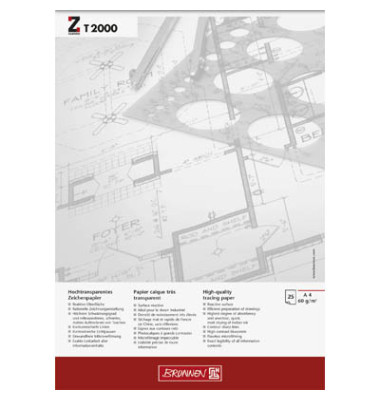 Transparentpapier A4 60 g/qm 1047446