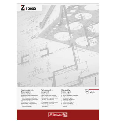 Transparentpapier A3 70 g/qm 1047360