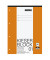 Schulblock 1042941 Kieserblock gelocht, Lineatur 1 / Lineatur 01, A4, 80g, 50 Blatt