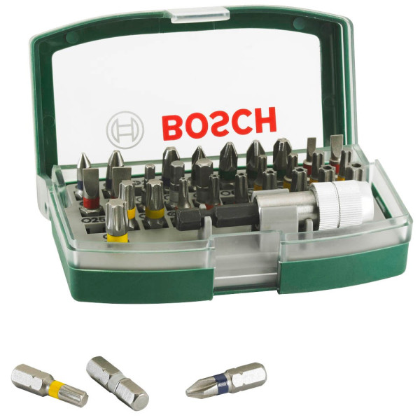 3165140594790 - Bit-Set im Kunststoffkassette 2607017063 32-teilig 3165140594790 Bosch 3165140594790 - Bit-Set im Kunststoffkassette 2607017063 32-teilig 3165140594790 Bosch