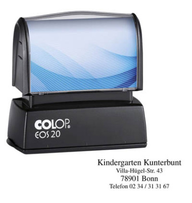 Textstempel EOS 20 136036