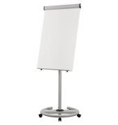 Flipchart Convertible, EA4806146, 70x100cm (BxH), hellgrau, mit Rollen, mit 2 Seitenarmen