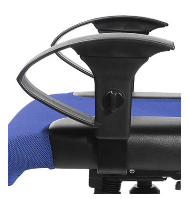 Bürostuhl-Armlehnen U2 7107, schwarz Bürostuhl-Armlehnen U2 7107, schwarz