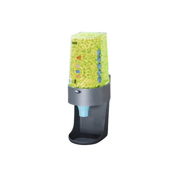 4031101340647 - uvex one2click Einweg-Gehörschutzstöpsel Dispenser Einfach zu bedienender und robuster Spender inklusive Wandaufhängung 4031101340647 - uvex one2click Einweg-Gehörschutzstöpsel Dispenser Einfach zu bedienender und robuster Spender inklusive Wandaufhängung