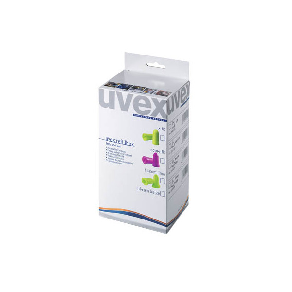 4031101501253 - uvex x-fit Gehörschutzstöpsel lime 300 Paar lose in der Nachfüllbox 300 Paar 4031101501253 - uvex x-fit Gehörschutzstöpsel lime 300 Paar lose in der Nachfüllbox 300 Paar