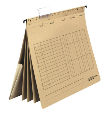 Hängehefter UNIREG 11288123, A4 natronbraun Karton 230g