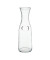 Karaffe 1 Liter transparent Klarglas