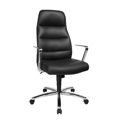 Chefsessel Chairman 70 schwarz Leder NC79R A80
