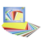Tonzeichenpapierblock 25x35cm 130g farbig sortiert 6725/25 99