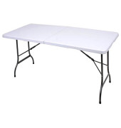 Gartentisch Mufaro weiß rechteckig 304736