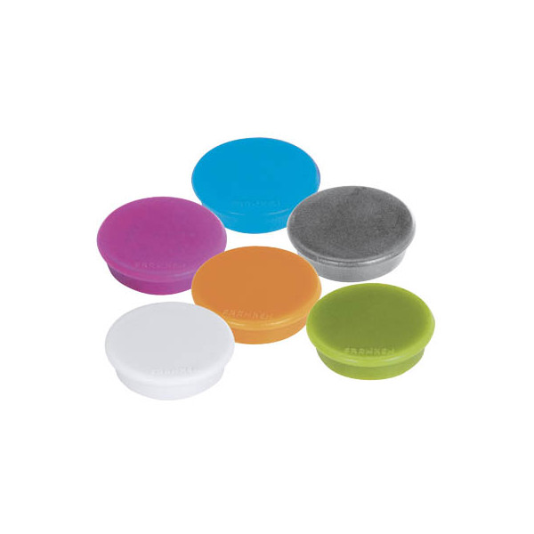 4016946219365 - Haftmagnete MagFun HML3099 rund 32x7mm (ØxH) farbig sortiert 800g Haftkraft 4016946219365 HML30 99 10 Stück