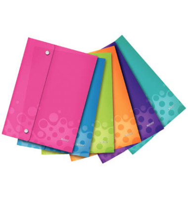 Dokumententasche 4469-00-99, A4, farbig sortiert, Polypropylen (PP)