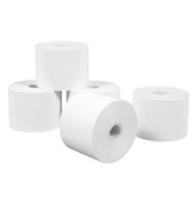 Thermorollen 27741069, 57mm x 77m, Kern-&Oslash;: 18mm, blanko