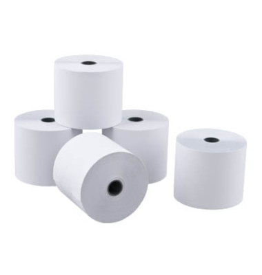 Kassenrollen 27741529, 57mm x 25m, Kern-&Oslash;: 12mm, blanko